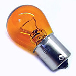 Лампа 12V (PY21W) (BA15s) (1к-т)  большая оранжевая Amber HNG-12211