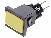 Лампа контрольная 12V желтая АЭК 51.3803 ж