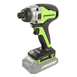 Винтоверт ударный аккумуляторный Greenworks GD24ID3, 24V, бесщеточный,  без АКБ и ЗУ